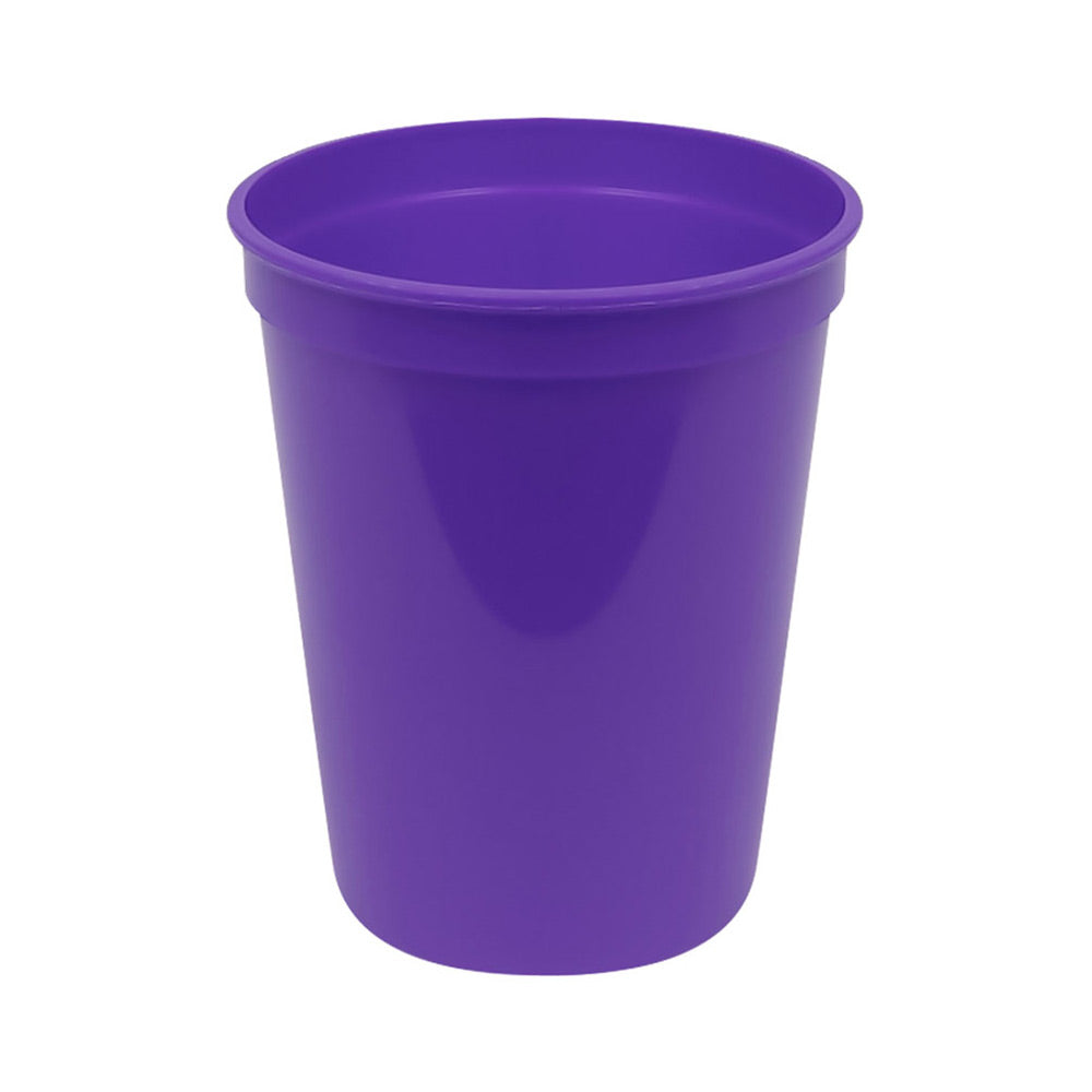 Plastic Stadium Cups - Purple 16 oz (25 PACK)