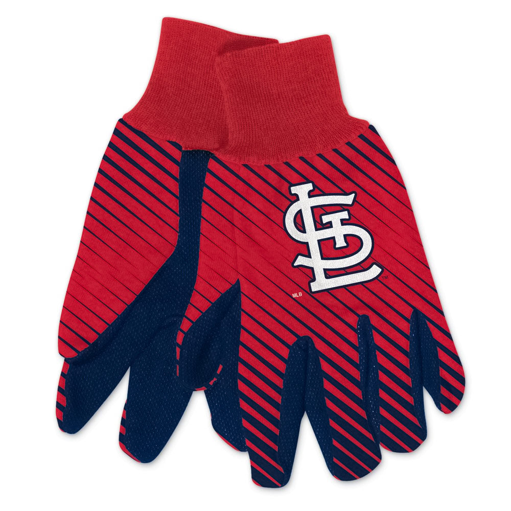 St. Louis Cardinals Adult Two Tone Utility Gloves (EACH)