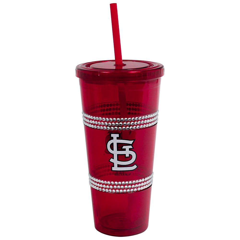 St. Louis Cardinals Tumbler - Rhinestone 22 oz (EACH)