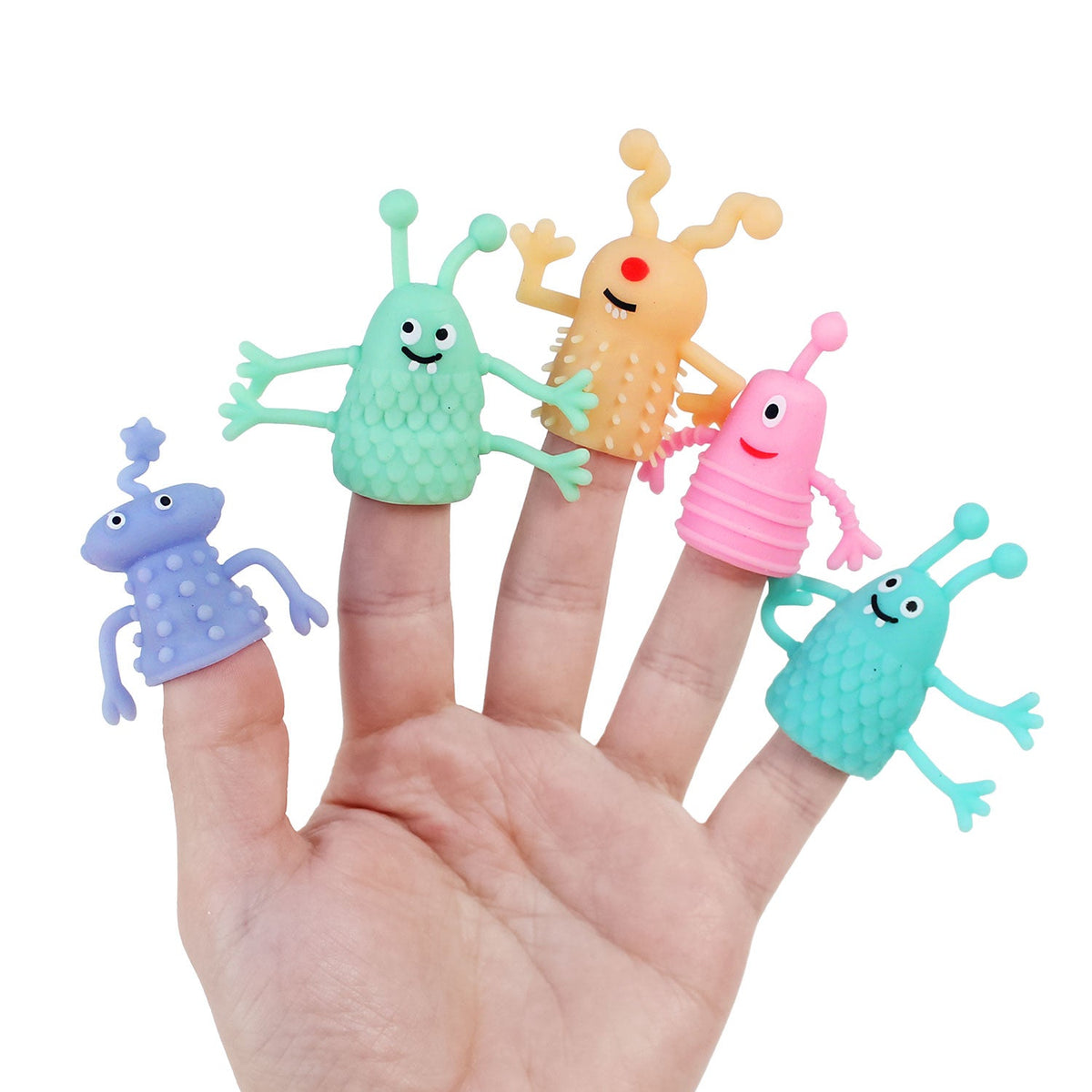 Alien Finger Puppet Assortment 2" (100 PACK)