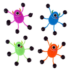 Sticky Monster Wall Crawler Assortment 2.5" (100 PACK)