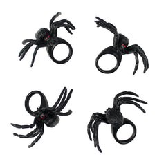 Child Size Spider Rings 2" (DZ)