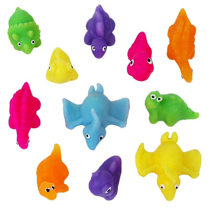 Squishy Mochi Dinosaur Assortment 1.5" - 2" (100 PACK)