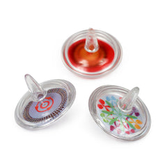 Mini Clear Fun Top Assortment 1.5" (DZ)