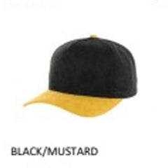 K804SDP KAMEL HIGH CROWN SLIGHT CURVE, 5 PANEL, SUEDE PERFORATED HATS
