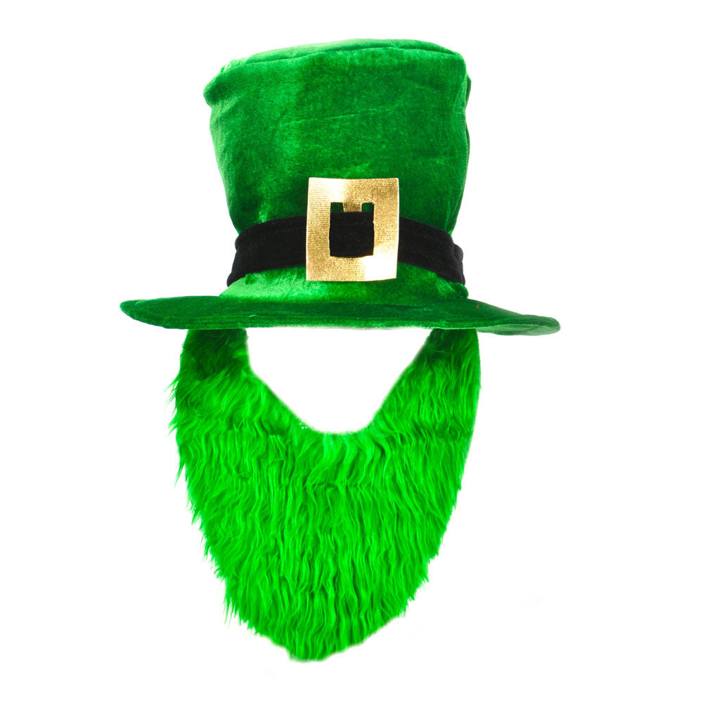 Leprechaun Top Hat And Beard (EACH)