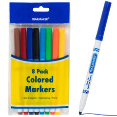 Bulk Trailmaker Fine Tip Markers 8-Pack