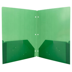 Bulk Translucent 2-Pocket Poly Folders