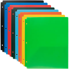 Bulk Translucent Matte 2-Pocket Poly Folders