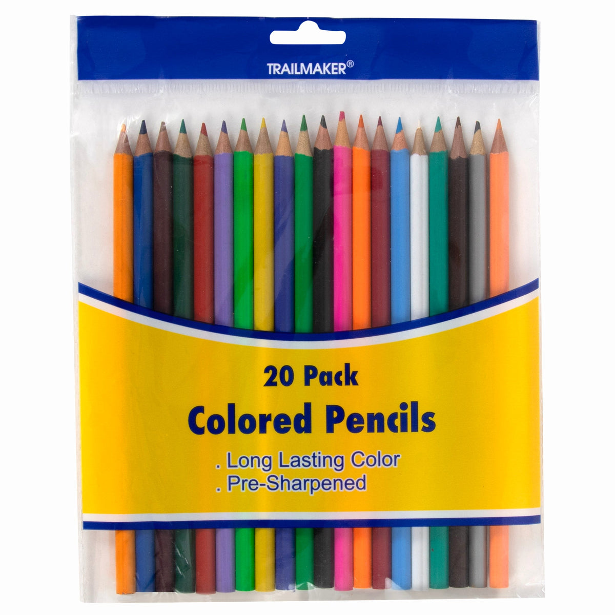Bulk Trailmaker Colored Pencils 20-Pack