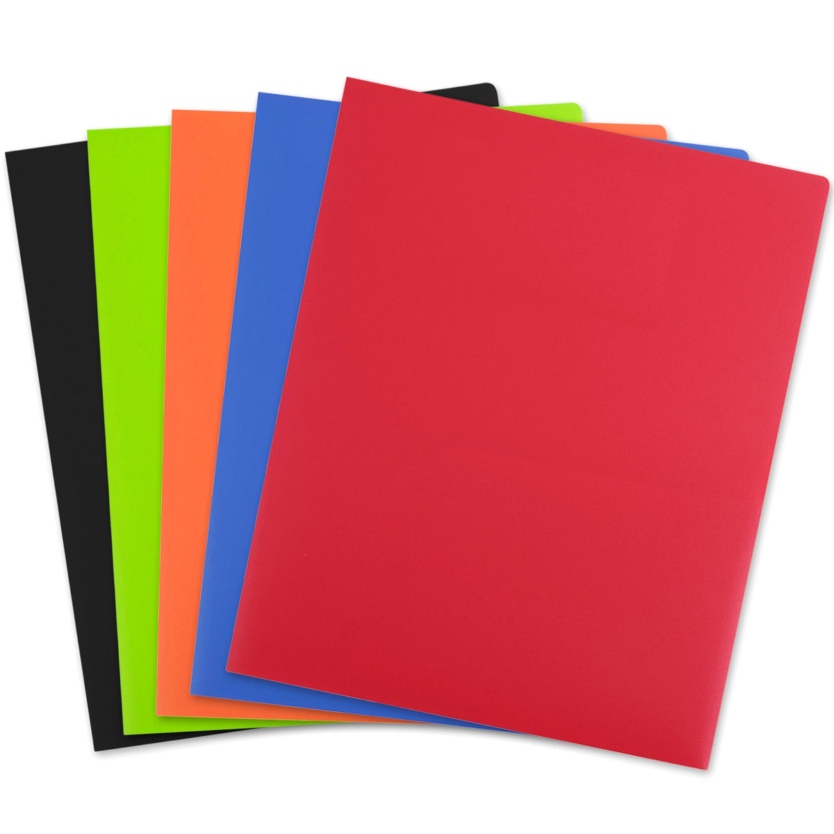 Bulk Heavy Duty Plastic Folders