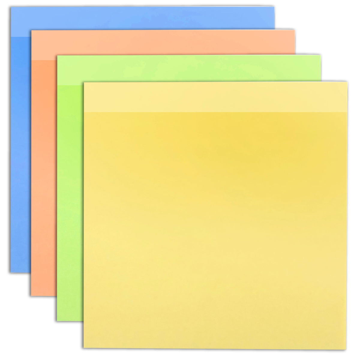 Bulk Sticky Notes 100-Sheet Pad - Assorted Colors