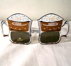 COFFEE CUP PARTY GLASSES (Sold by the piece or dozen ) *- CLOSEOUT NOW ONLY $ 1 EA
