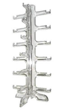 6 PAIR PLASTIC SUNGLASS COUNTER RACK (Sold by the piece)   *- CLOSEOUT $5 EA