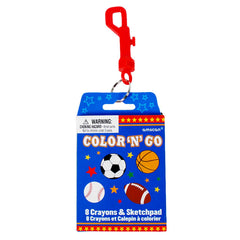 Color 'N' Go Crayons and Sketchpad (EACH)