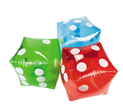 Large Inflatable Dice (12/package) $3.12 each