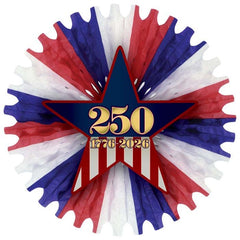 Semiquincentennial Fan 25" (EACH)