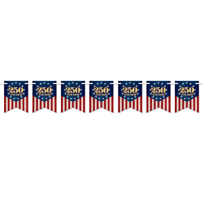Semiquincentennial Streamer 6" x 66" (EACH)