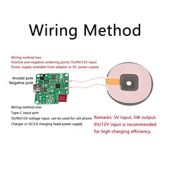Type-C Wireless Charger Transmitter Module Circuit