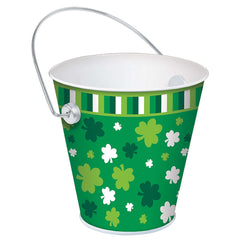 St. Patrick's Day Metal Bucket 4.5" (EACH)