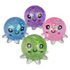 Squeezy Sugar Octopus Assorted 2.5" (EACH)