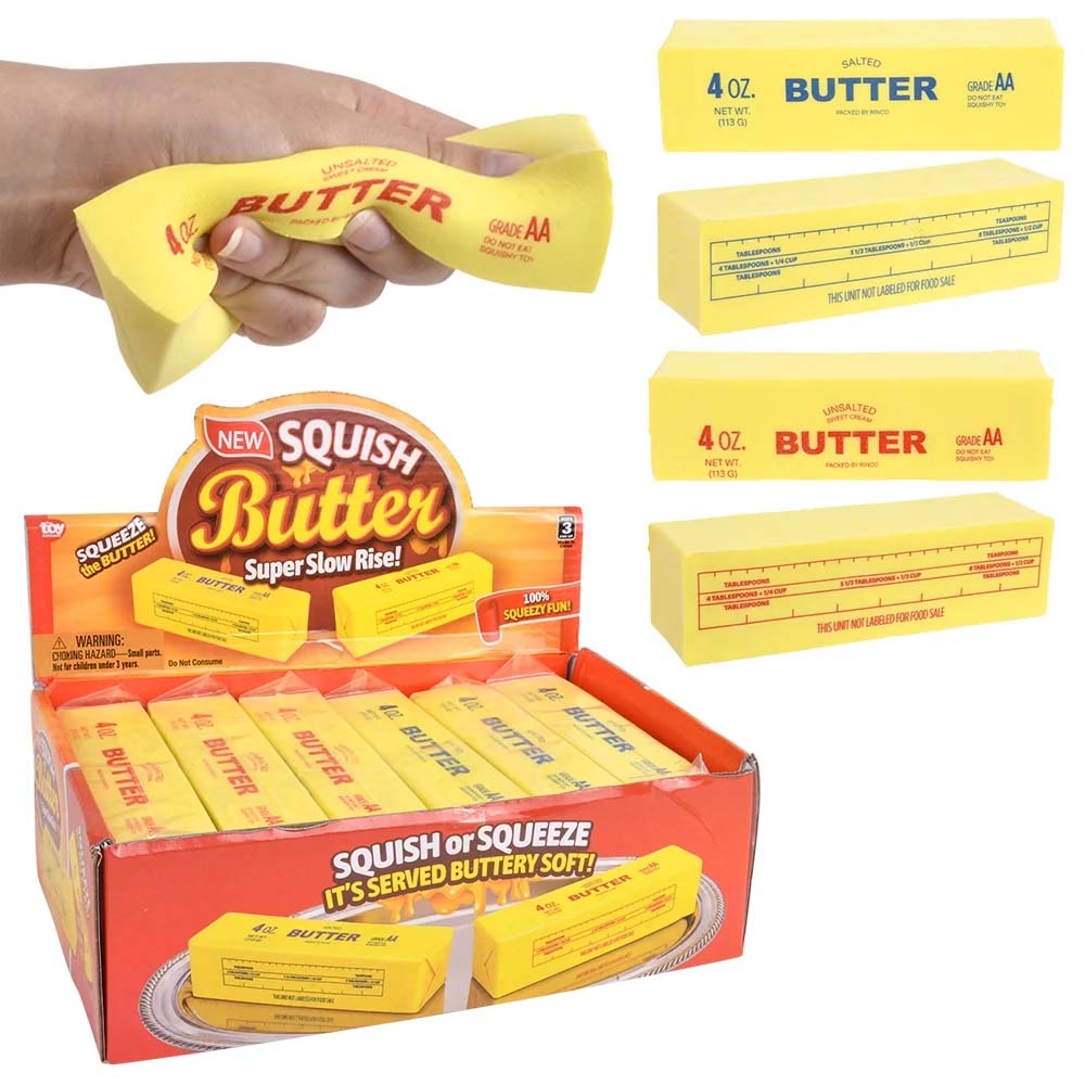 Squish Butter Assortment 5.3" (DZ)