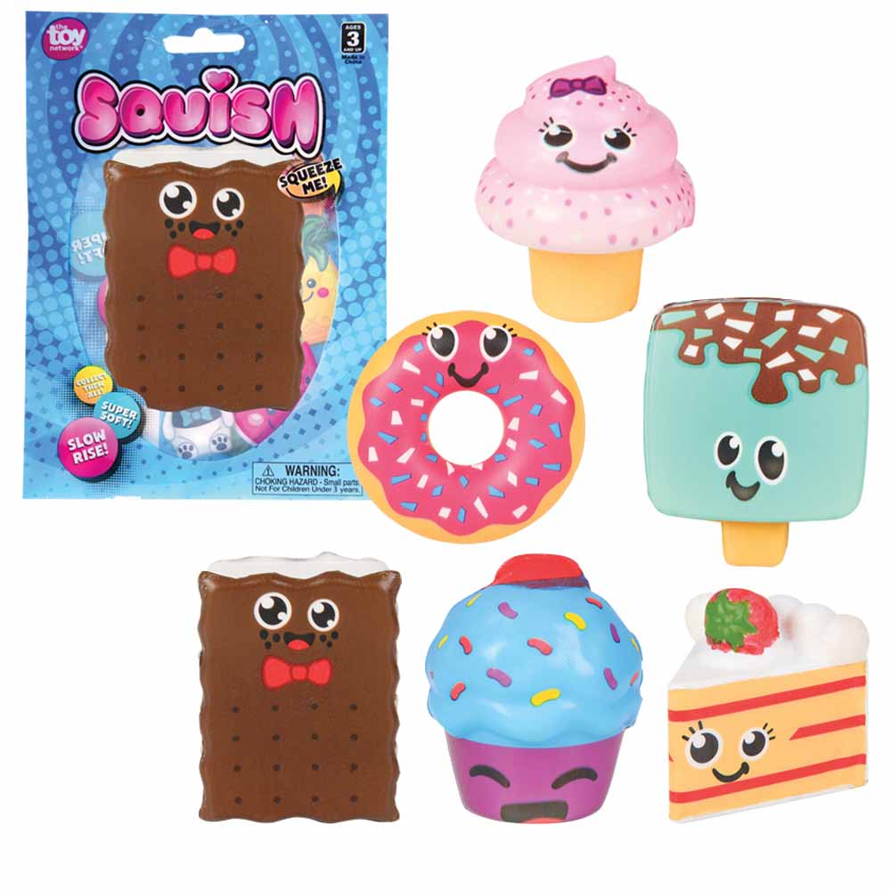 Squish Dessert Assortment 3" (DZ)