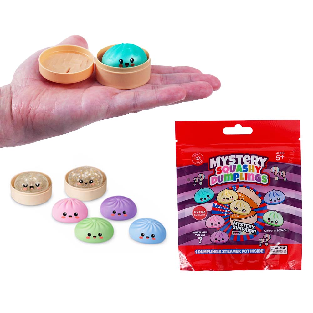 Squishy Mystery Mini Dumpling Assorted 1.5" (EACH)