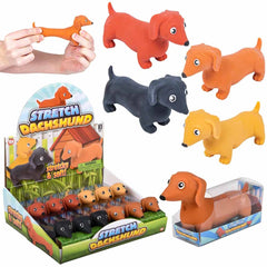 Stretch Dachshund Assortment 4.5" (DZ)