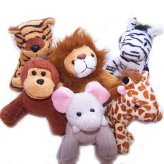 Plush Zoo Animals (24 total zoo animals in 2 bags) $1.66 each