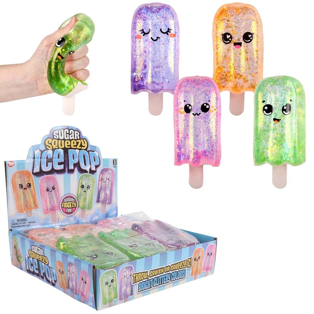 Sugar Squeezy Ice Pop Assortment 5.5" (DZ)