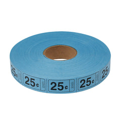 Roll Tickets - 25 Cent - Blue 2000 Roll (EACH)