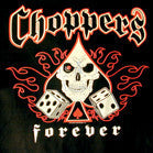 SKULL DICE CHOPPERS BLACK SHORT SLEEVE BIKER TEE-SHIRT (Sold by the piece)