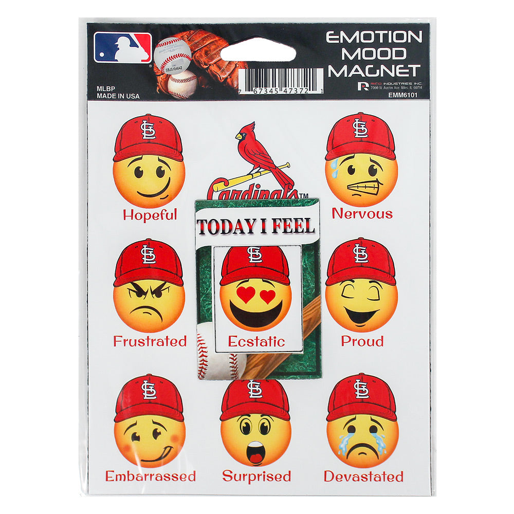 St. Louis Cardinals Emotion Mood Magnet (EACH)