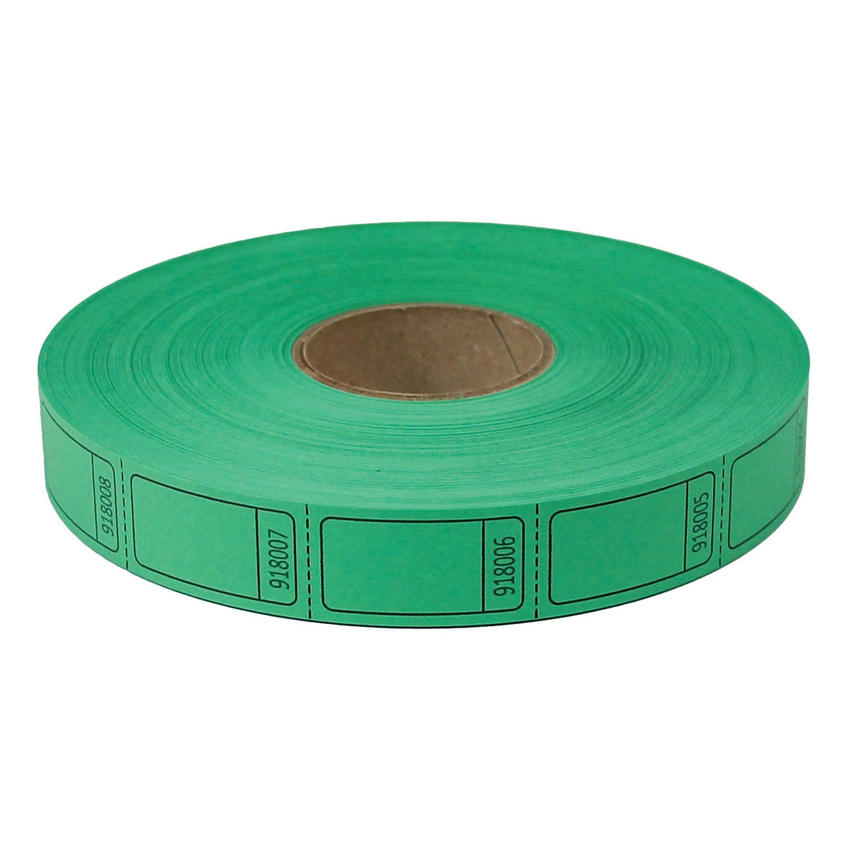 Roll Tickets - Blank - Green 2000 Roll (EACH)