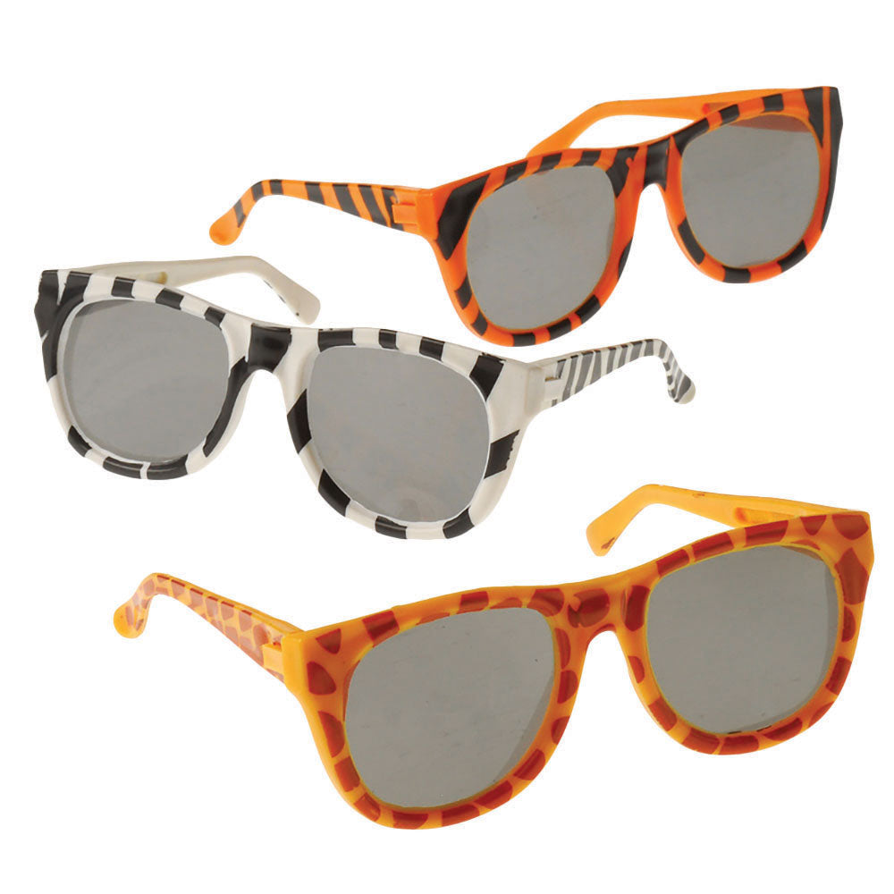 Child Size Animal Print Sunglasses Assortment (DZ)