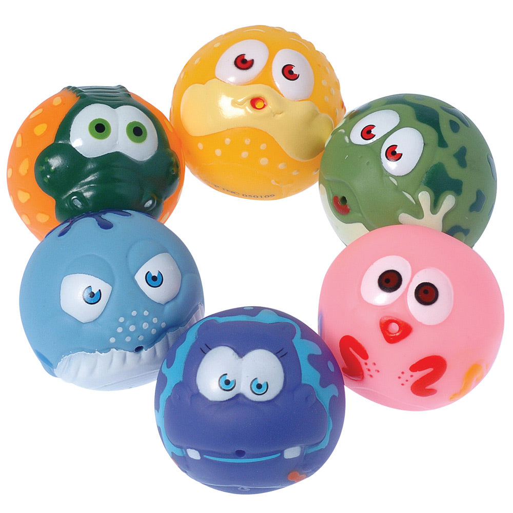 Animal Water Ball Squirter Assortment 2" (DZ)
