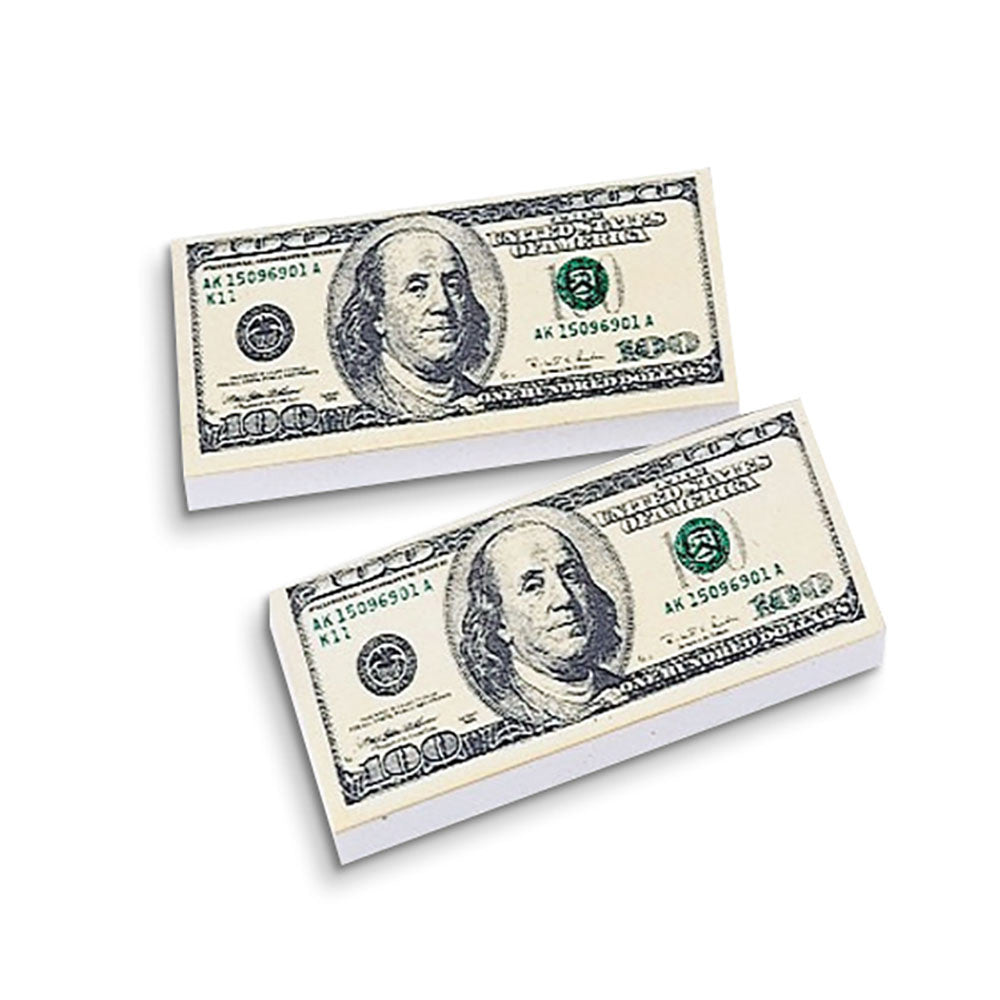 $100 Bill Erasers 2.5" (36 PACK)
