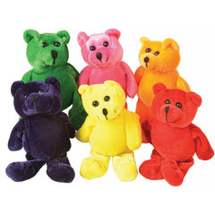 Plush Bean Bag Teddy Bear Assortment 5" (DZ)
