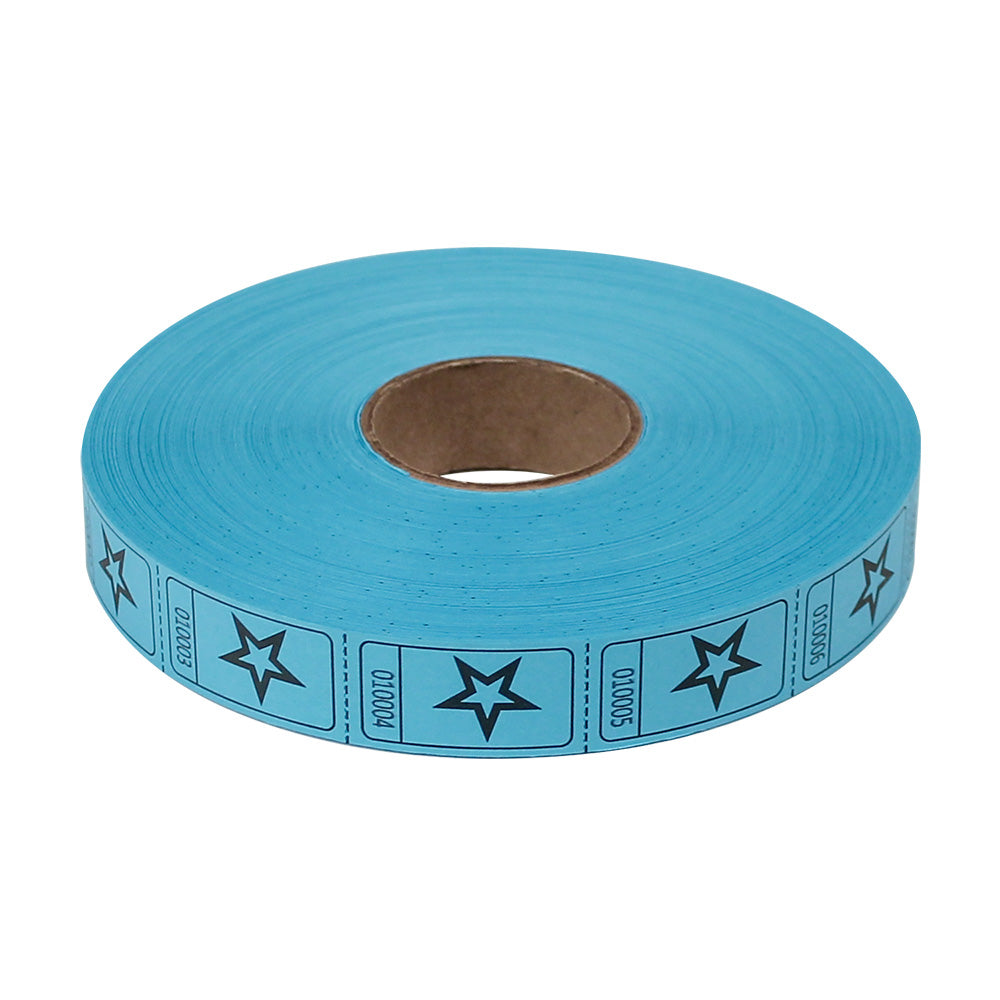 Roll Tickets - Star - Blue 2000 Roll (EACH)