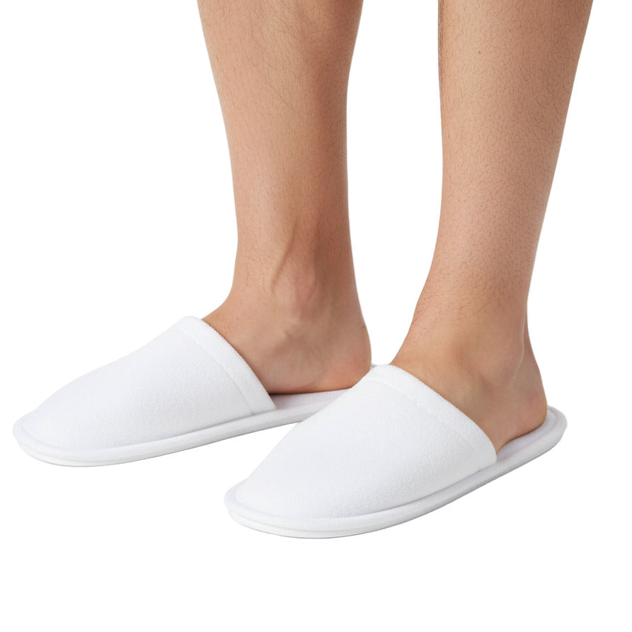 Adult Spa Slippers - White