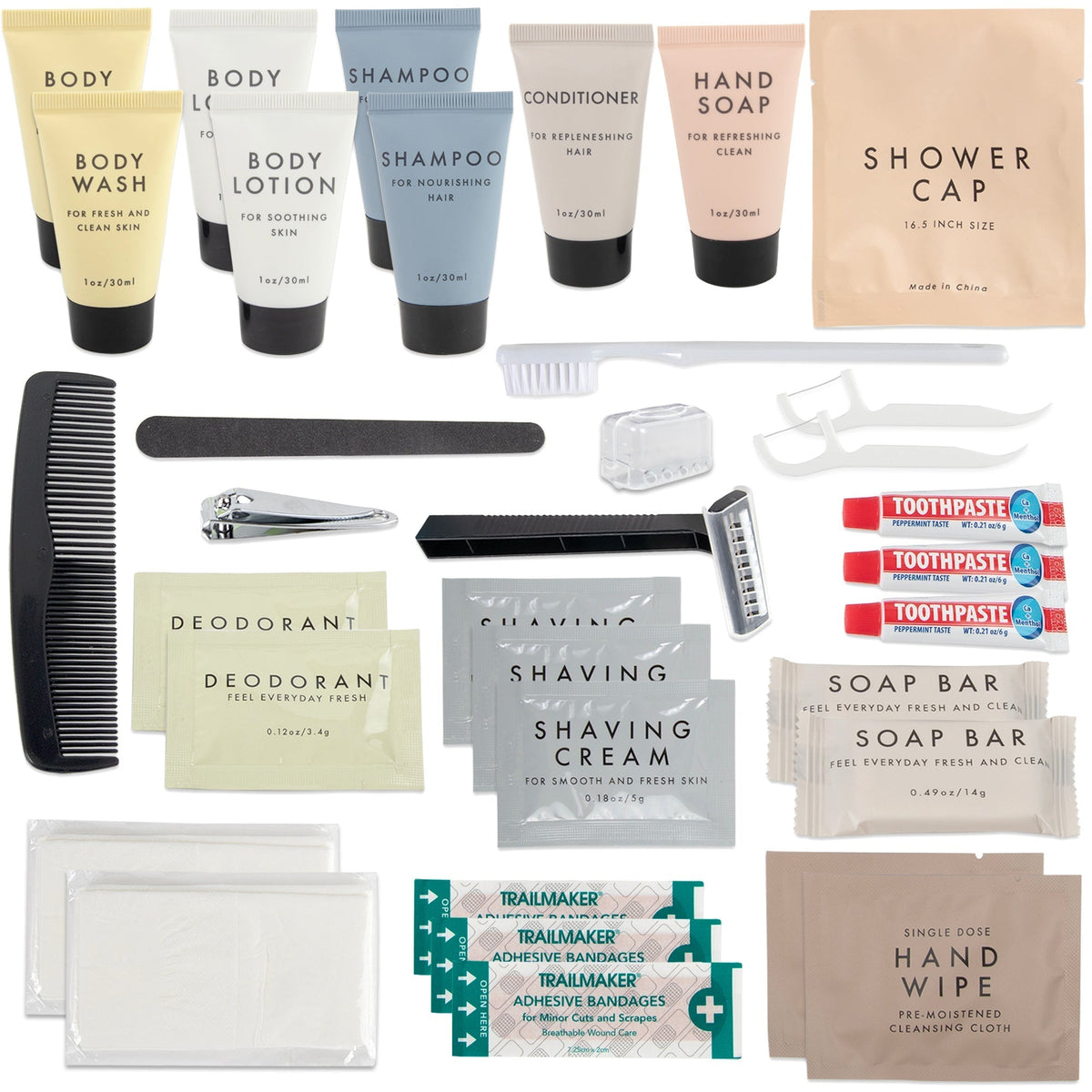 Premium Essentials 35-Piece Hygiene Kit