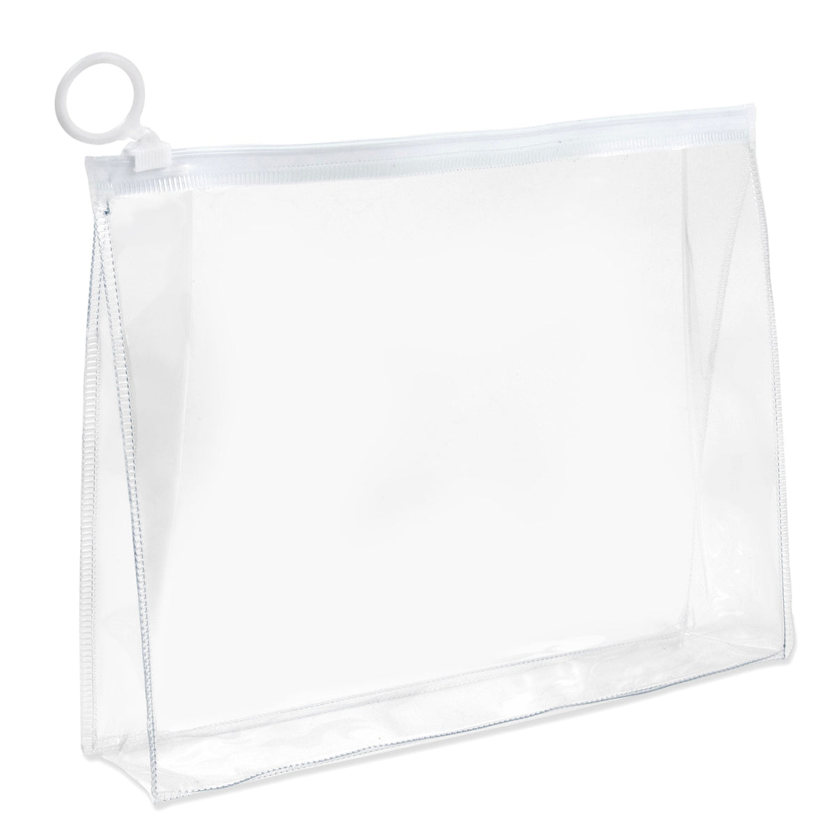 Clear Zippered Toiletry Pouch