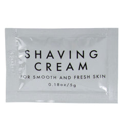 Shaving Cream Packs - 0.18 Oz