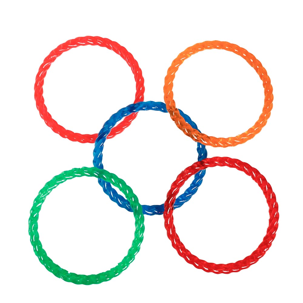 Bangle Bracelet Assortment - Hard Plastic 2.75" (24 PACK)