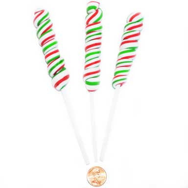 Twist Swirl Holiday Pops (24 total lollipops in 2 bags) 41?› each