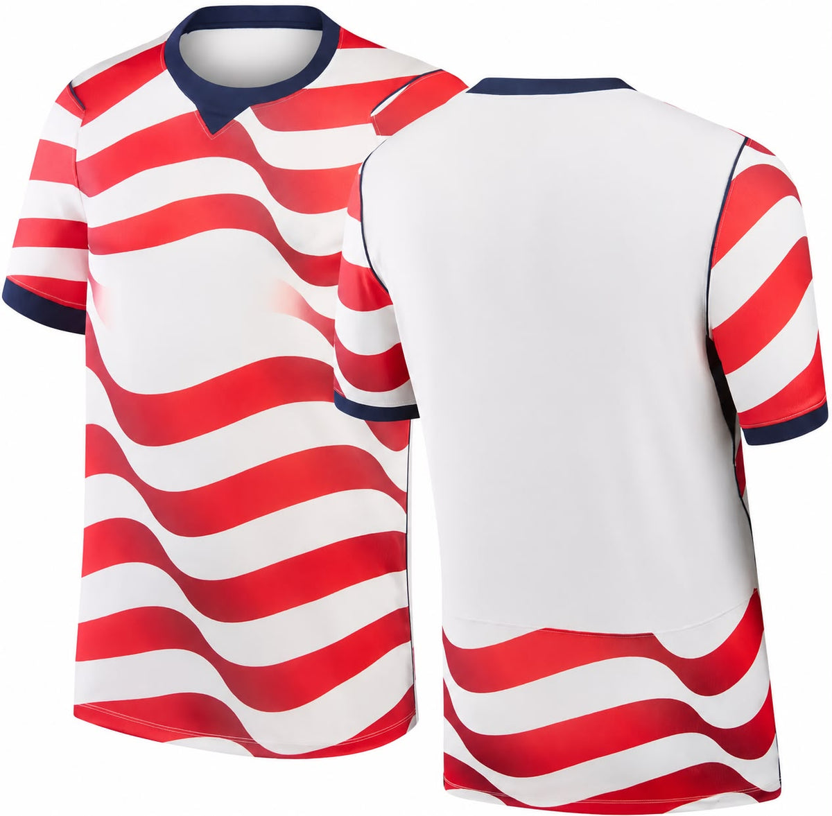 Blank Soccer Jersey ƒ?? Premium Polyester Fan Style Jersey for Custom Printing