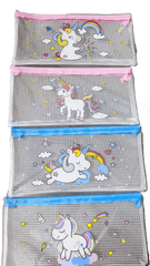 Unicorn Design PVC Pencil Case