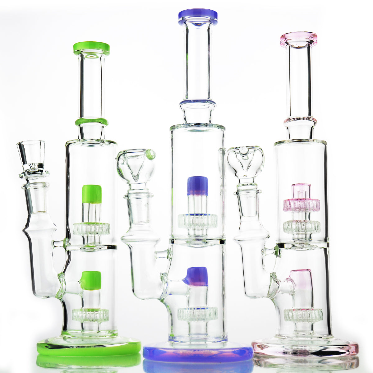 12" Double Metrix Shooter 18mm Male Bowl Approx 500 Grams
