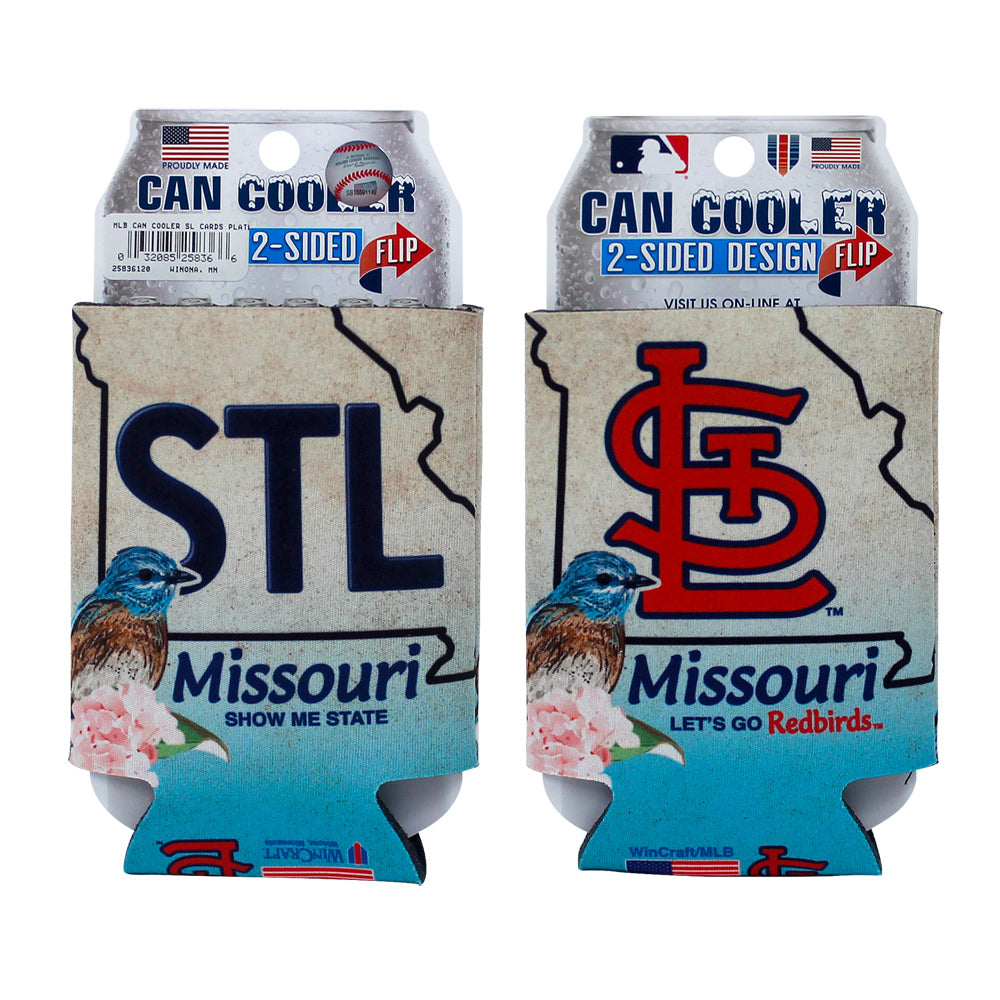 St. Louis Cardinals Can Cooler - License Plate (EACH)